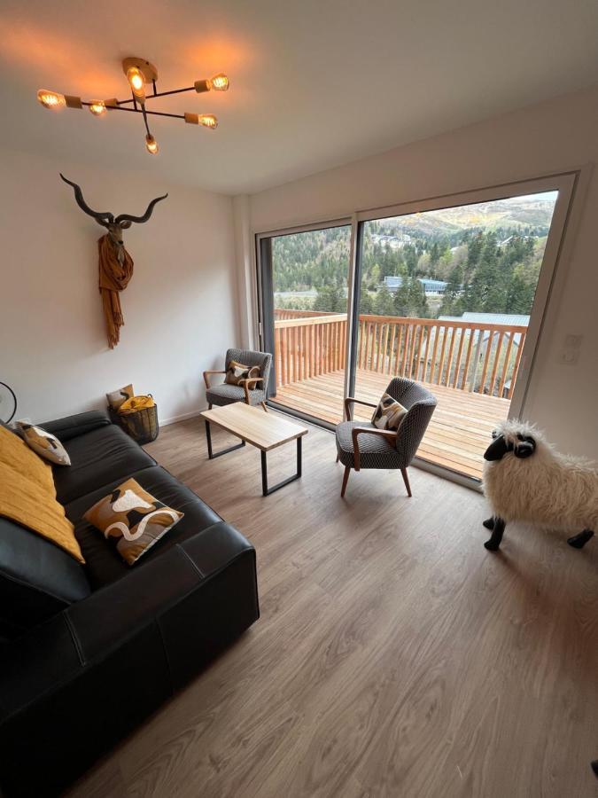 Appartement Aux Pieds Des Pistes De Ski Laveissière Exteriör bild