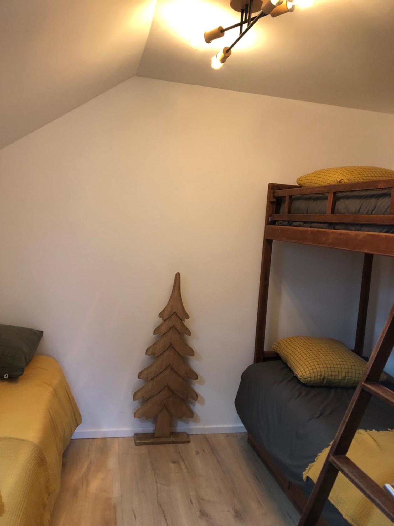 Appartement Aux Pieds Des Pistes De Ski Laveissière Exteriör bild