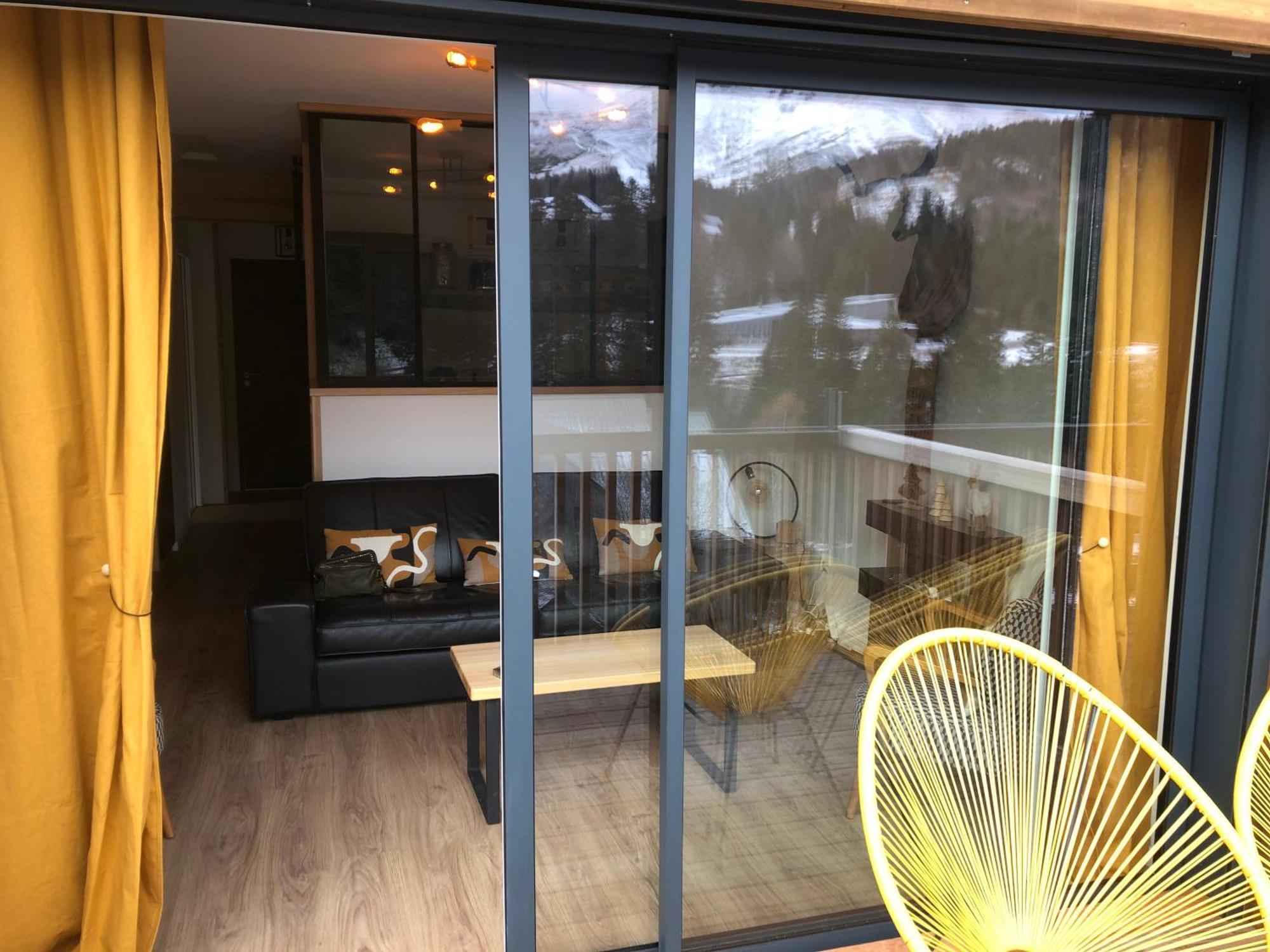 Appartement Aux Pieds Des Pistes De Ski Laveissière Exteriör bild